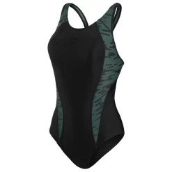 Speedo Costume Da Bagno Allover Panel Laneback Endurance