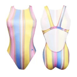 TURBO Costume Da Bagno Pastel Stripes