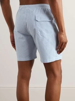 Shorts Da Mare Medi A Gamba Dritta In Seersucker A Righe -Speedo Italia w2000 q60 101