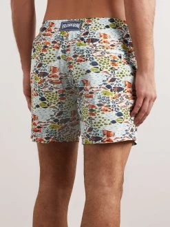 Vilebrequin Shorts Da Mare Medi A Gamba Dritta In Materiale Riciclato Mahina -Speedo Italia w2000 q60 110