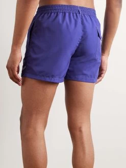 PAUL SMITH Shorts Da Mare Corti Slim-fit In Tessuto Riciclato Con Logo Ricamato Happy 8 PAUL SMITH Shorts Da Mare Corti Slim-fit In Tessuto Riciclato Con Logo Ricamato Happy -Speedo Italia w2000 q60 131