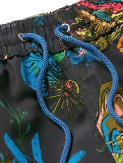 PAUL SMITH Shorts Da Mare Corti Slim-fit In Materiale Riciclato Stampato Kraken -Speedo Italia w2000 q60 144