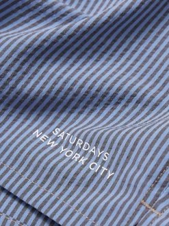 Shorts Da Mare Medi A Gamba Dritta In Seersucker A Righe Timothy -Speedo Italia w2000 q60 169