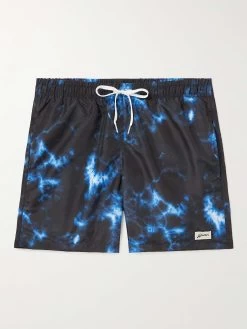Shorts Da Mare In Tessuto Riciclato Tie-dye