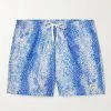 Shorts Da Mare Medi A Gamba Dritta In Tessuto Riciclato Stampato Painted Moss -Speedo Italia w2000 q60 236