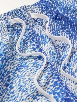 Shorts Da Mare Medi A Gamba Dritta In Tessuto Riciclato Stampato Painted Moss -Speedo Italia w2000 q60 239