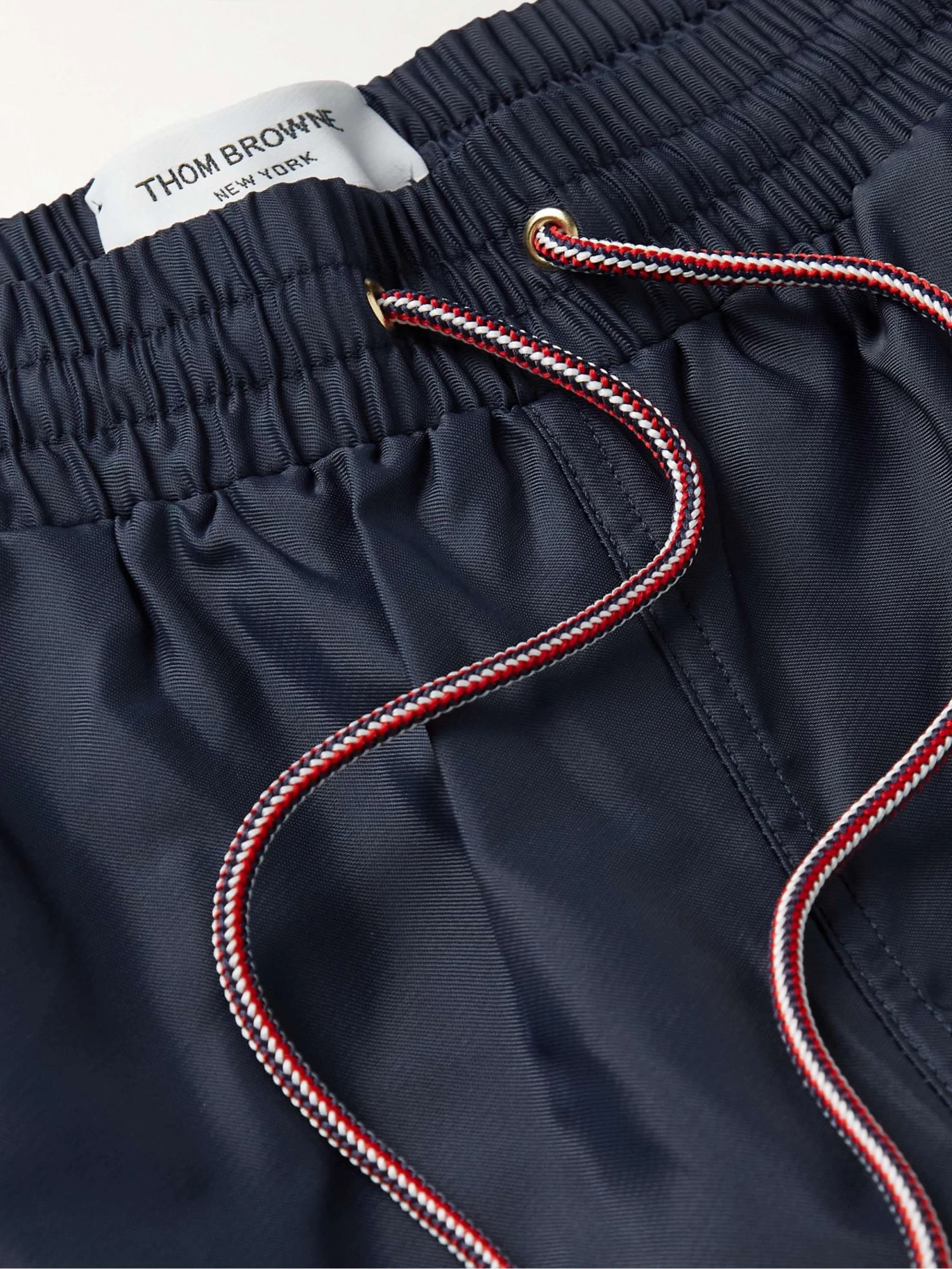 Shorts Da Mare Corti In Twill Con Finiture In Gros-grain 5 Shorts Da Mare Corti In Twill Con Finiture In Gros-grain - immagine 3