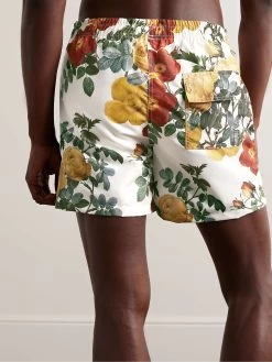 Shorts Da Mare Medi A Gamba Dritta In Tessuto Riciclato Con Stampa Floreale Bouquet -Speedo Italia w2000 q60 277