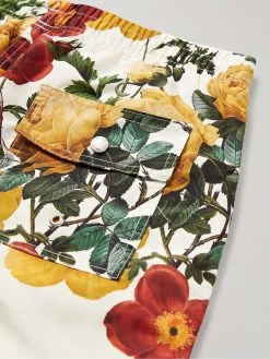 Shorts Da Mare Medi A Gamba Dritta In Tessuto Riciclato Con Stampa Floreale Bouquet -Speedo Italia w2000 q60 278