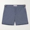 ORLEBAR BROWN Shorts Da Mare Lunghezza Media In Tessuto Jacquard Bulldog -Speedo Italia w2000 q60 299