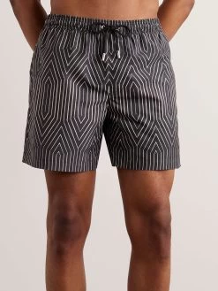 Shorts Da Mare Medi A Gamba Dritta A Righe Frank -Speedo Italia w2000 q60 311