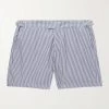 LORO PIANA Shorts Da Mare Medi A Gamba Dritta In Seersucker A Righe Schooner 2 LORO PIANA Shorts Da Mare Medi A Gamba Dritta In Seersucker A Righe Schooner -Speedo Italia w2000 q60 314