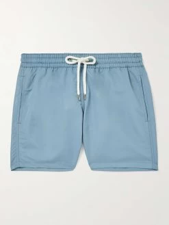 Shorts Da Mare Corti Slim-fit In Tessuto Riciclato