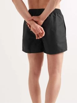 Balenciaga Shorts Da Mare A Gamba Dritta Corti Con Logo Stampato -Speedo Italia w2000 q60 360