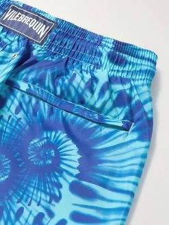 Vilebrequin Shorts Da Mare Medi Slim-fit In Shell Riciclato Tie-dye Mahina -Speedo Italia w2000 q60 371