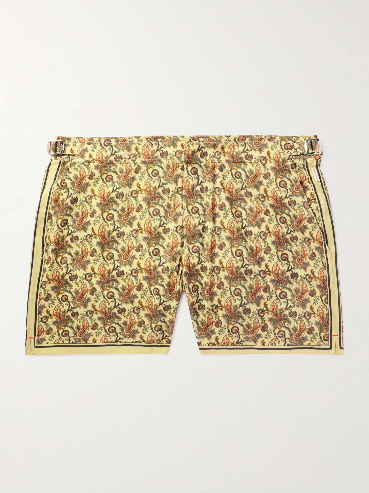 ORLEBAR BROWN Shorts Da Mare Medi A Gamba Dritta In Tessuto Riciclato Con Stampa Paisley Setter 3 ORLEBAR BROWN Shorts Da Mare Medi A Gamba Dritta In Tessuto Riciclato Con Stampa Paisley Setter
