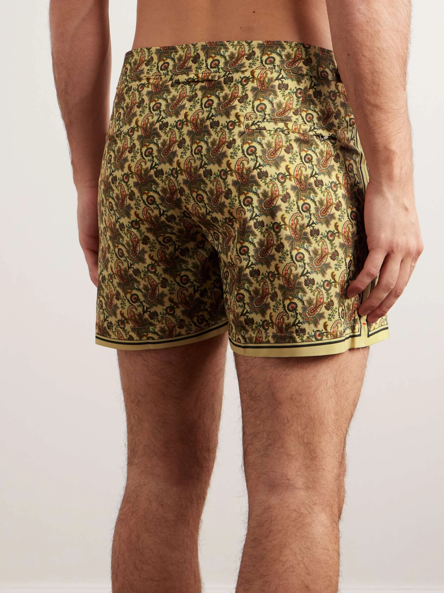 ORLEBAR BROWN Shorts Da Mare Medi A Gamba Dritta In Tessuto Riciclato Con Stampa Paisley Setter 5 ORLEBAR BROWN Shorts Da Mare Medi A Gamba Dritta In Tessuto Riciclato Con Stampa Paisley Setter - immagine 3