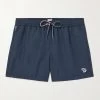PAUL SMITH Shorts Da Mare Medi A Gamba Dritta Con Logo Applicato Zebra -Speedo Italia w2000 q60 43