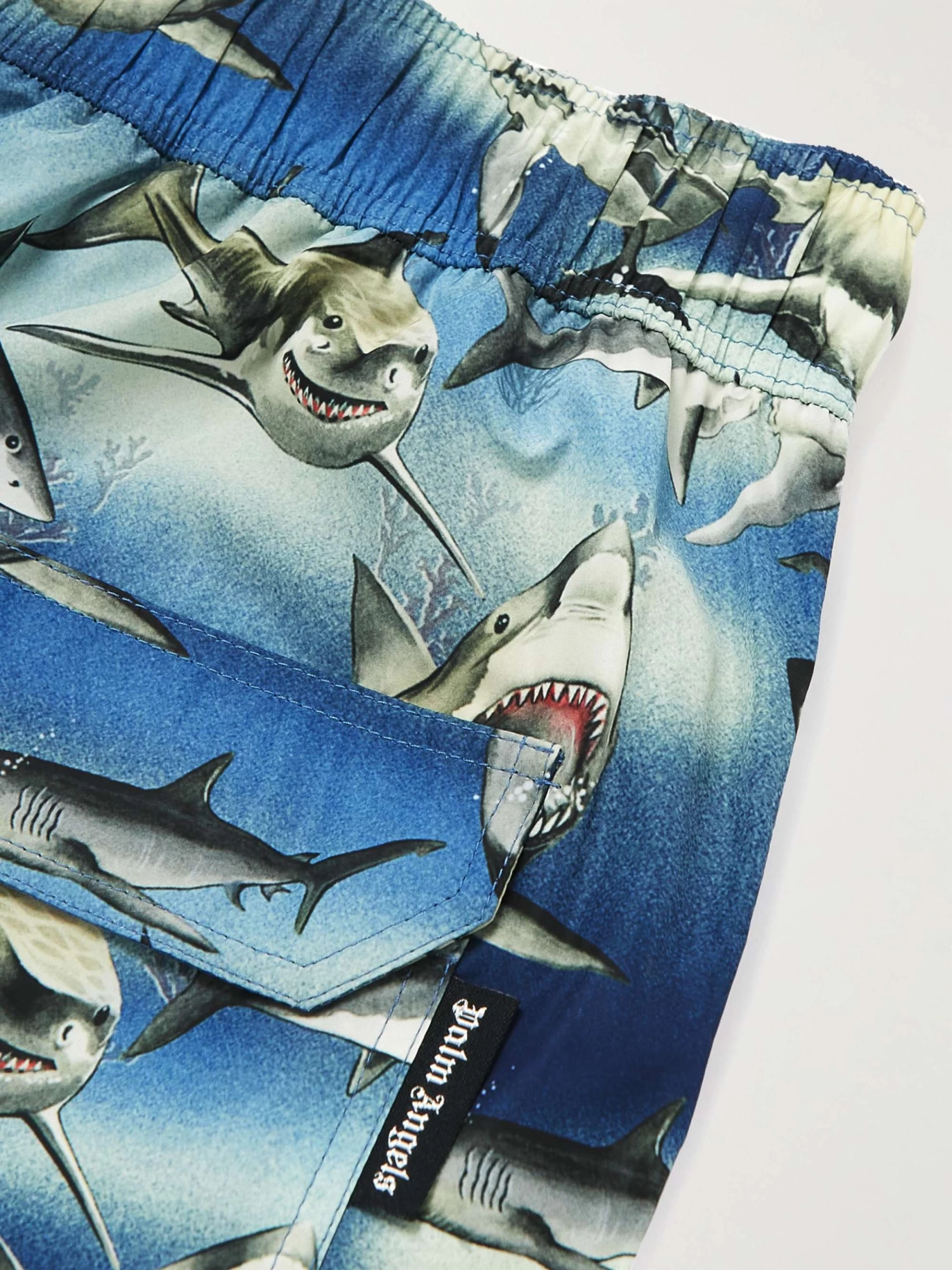 Palm Angels Shorts Da Mare Lunghezza Media A Gamba Dritta Con Stampa 7 Palm Angels Shorts Da Mare Lunghezza Media A Gamba Dritta Con Stampa - immagine 5