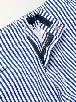 Shorts Da Mare Medi A Gamba Dritta A Righe Con Logo Applicato -Speedo Italia w2000 q60 455