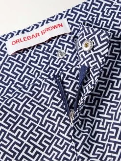 ORLEBAR BROWN Shorts Da Mare Lunghezza Media A Gamba Dritta Con Stampa Bulldog -Speedo Italia w2000 q60 467