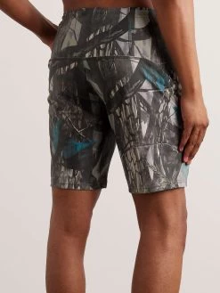 Snow Peak Shorts Da Mare Lunghi A Gamba Dritta Stampati Water-Side -Speedo Italia w2000 q60 481