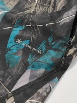 Snow Peak Shorts Da Mare Lunghi A Gamba Dritta Stampati Water-Side -Speedo Italia w2000 q60 482