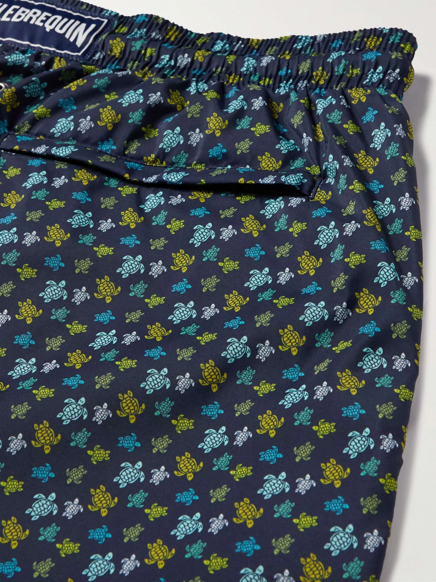 Vilebrequin Shorts Da Mare Lunghezza Media In Materiale Riciclato A Gamba Dritta Con Stampa Mahina 7 Vilebrequin Shorts Da Mare Lunghezza Media In Materiale Riciclato A Gamba Dritta Con Stampa Mahina - immagine 5