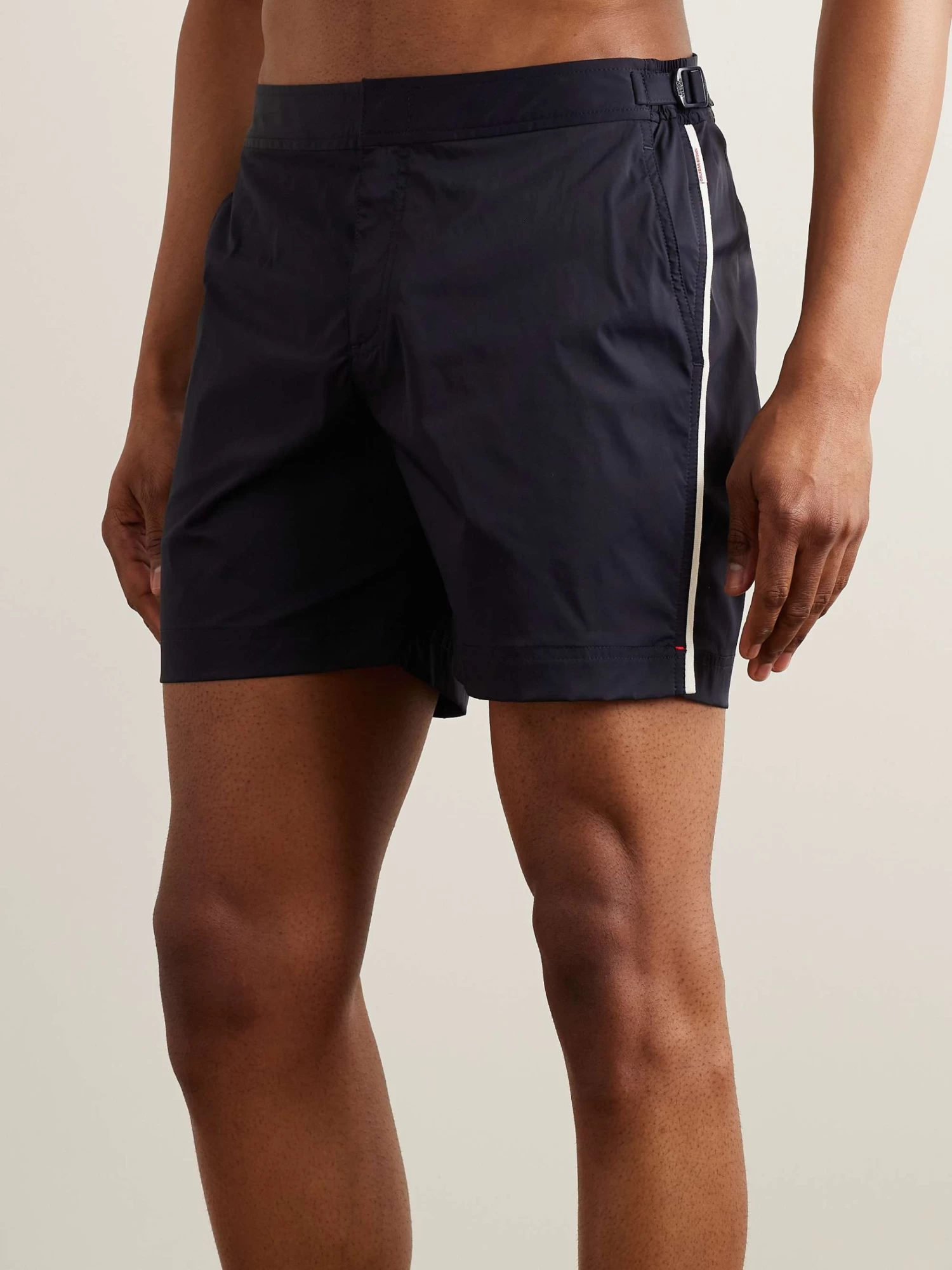 ORLEBAR BROWN Shorts Da Mare Medi A Gamba Dritta Con Righe Bulldog 4 ORLEBAR BROWN Shorts Da Mare Medi A Gamba Dritta Con Righe Bulldog - immagine 2