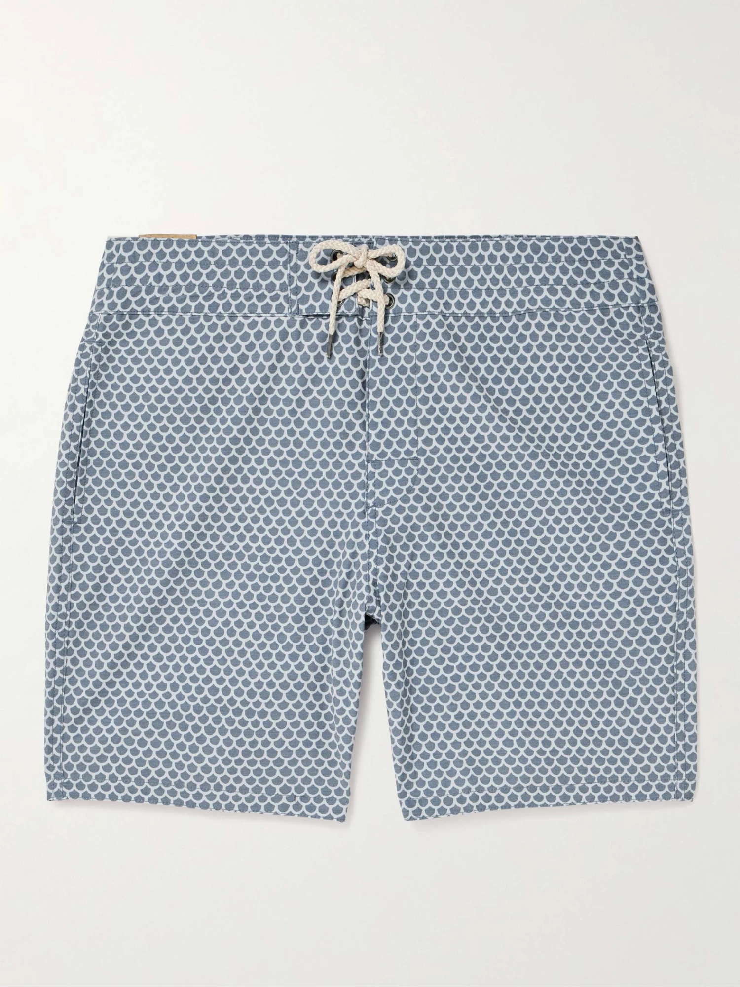 Shorts Da Mare Lunghi A Gamba Dritta In Tessuto Riciclato Stampato 3 Shorts Da Mare Lunghi A Gamba Dritta In Tessuto Riciclato Stampato