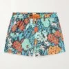PAUL SMITH Shorts Da Mare Medi A Gamba Dritta In Tessuto Riciclato Stampato Tropical Garden -Speedo Italia w2000 q60 73